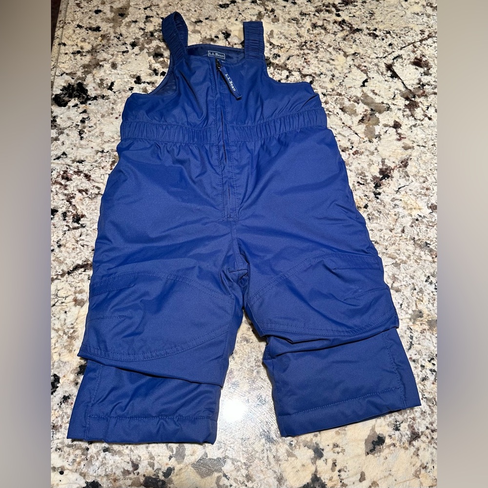 LLBean Toddlers' Cold Buster Snow Bibs, Navy